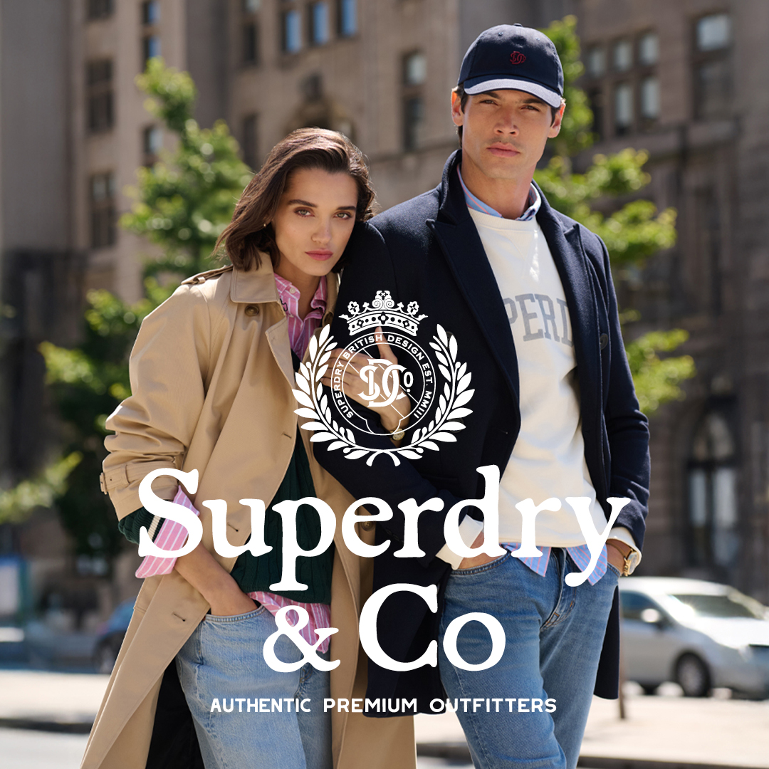 Campaña Superdry de camperas de transición