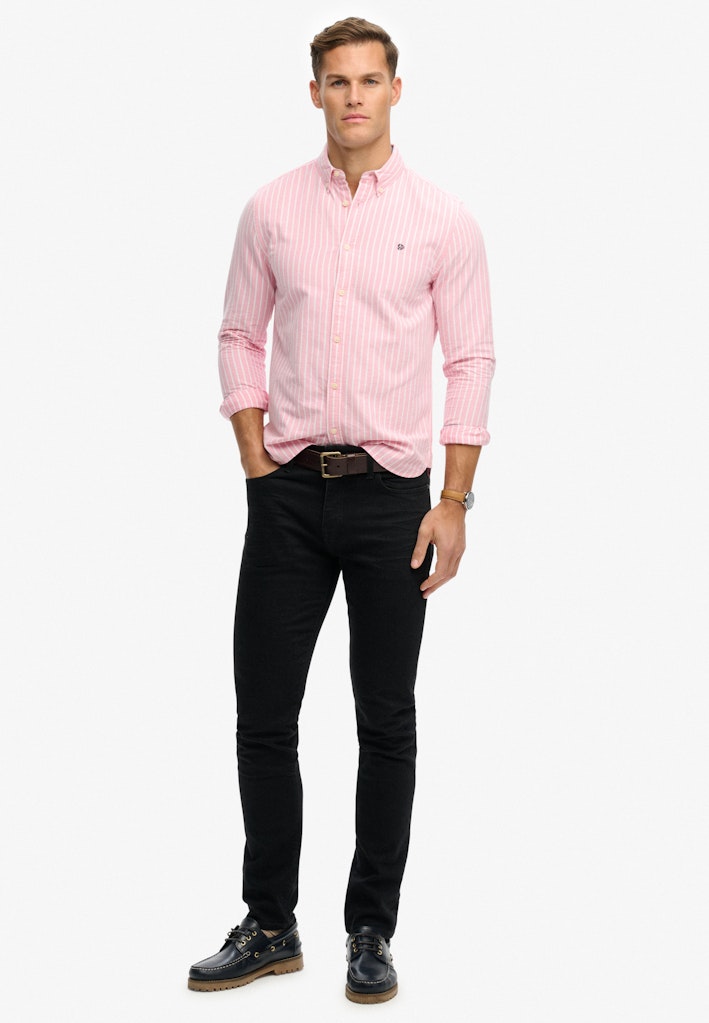 Camisa Oxford Preppy de Manga Larga [fc:image_id:68f008255f4310810ca5f96b] [fc:hash:f7fbf8d647f048320050fada0058493af06f076f]
