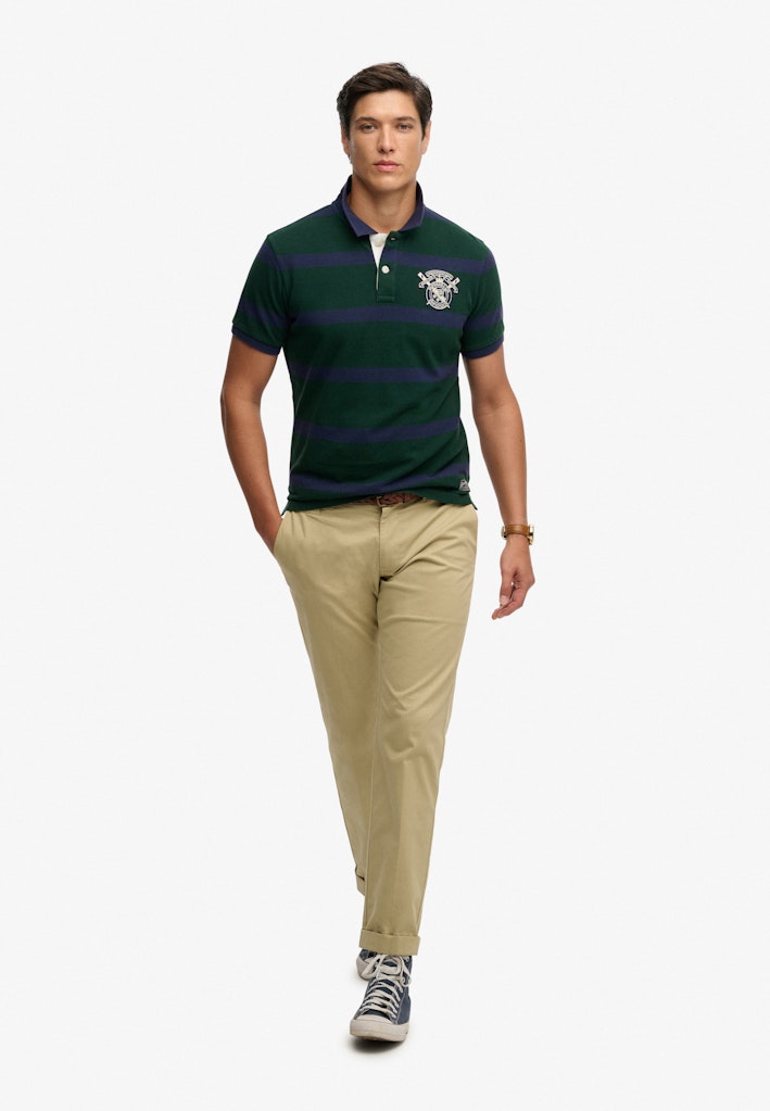 Polo Crest Stripe [fc:image_id:691e2d8b23add5cde5d3957f] [fc:hash:86b089cafdb2258297f59c066ea5ebc60b195ce1]