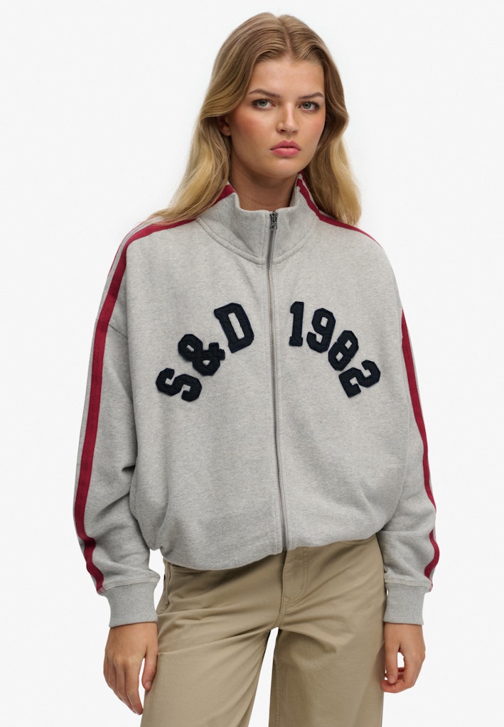 Chaqueta de chándal holgada con cremallera Athletic Essentials [fc:image_id:6920eda99cdf86b6403352aa] [fc:hash:d3c096c395c39572e3ef3ae91df721a31475f840]