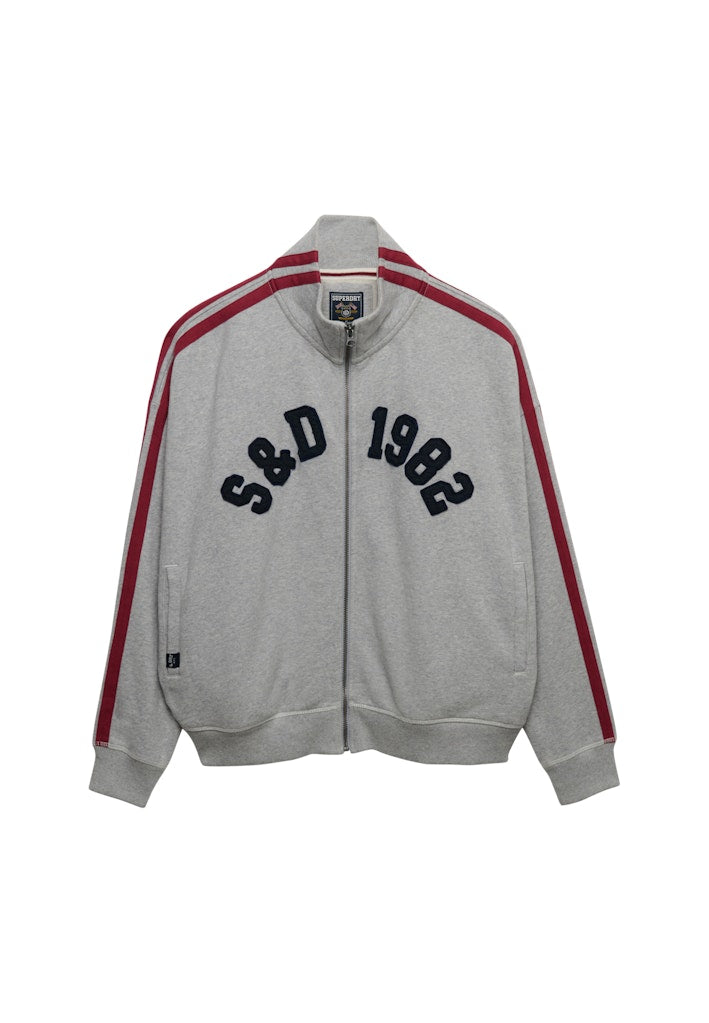 Chaqueta de chándal holgada con cremallera Athletic Essentials [fc:image_id:694acef907b669b8bc7baef2] [fc:hash:83184697a275ba3cd16ab1da1cfffb3f9d9bd776]