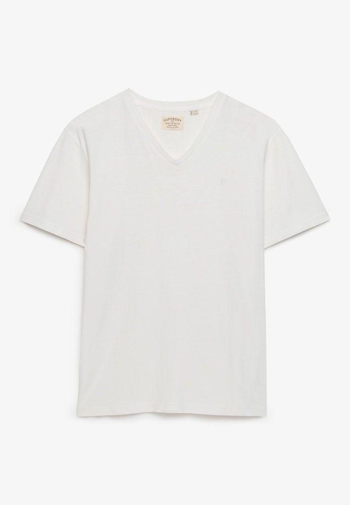 Camiseta Clásica Cuello en V Corte Relajado [fc:image_id:69c58c23bc0c5b5c8422a582] [fc:hash:30e0c449249428d33311ed48502754c59233142c]