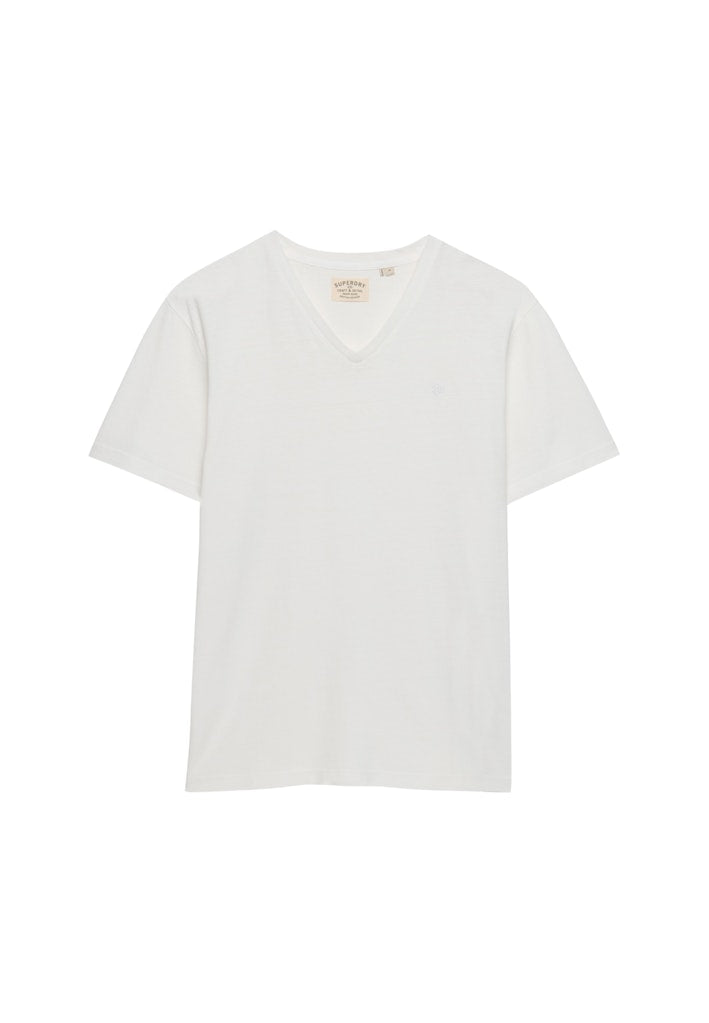 Camiseta Clásica Cuello en V Corte Relajado [fc:image_id:69c58c23bc0c5b5c8422a584] [fc:hash:d1686c889be28bdb9d83352ddccd0cc3bed52308]