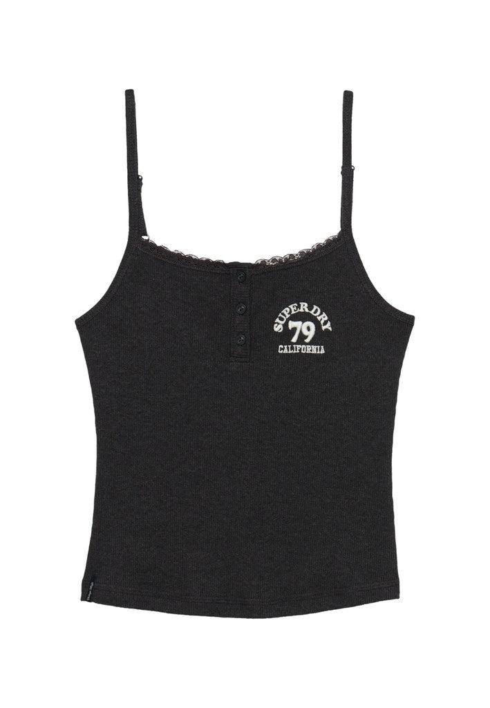 Top Cami con Botones y Bordado Athletic Essentials [fc:image_id:6a0787bf998d87c52710479b] [fc:hash:961d31a15821aba61a44a4425c520e5ebd470c9f]