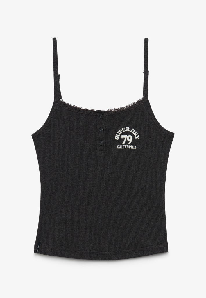 Top Cami con Botones y Bordado Athletic Essentials [fc:image_id:6a0787c42828b4186d925541] [fc:hash:360a2f3268fc88653d444ff71b2644b89756205c]