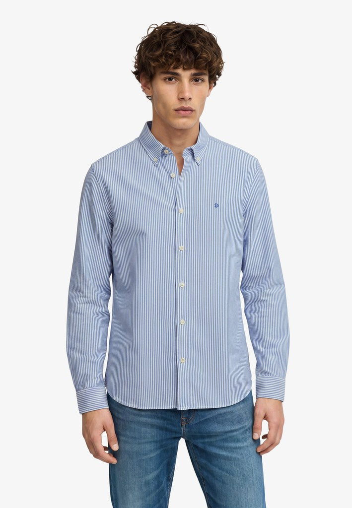 Camisa Oxford Preppy de Manga Larga [fc:image_id:6aaee2f353b1c84760620ae8] [fc:hash:7905e6dea68262f95a431a7be3ad74ce7df8dff8]