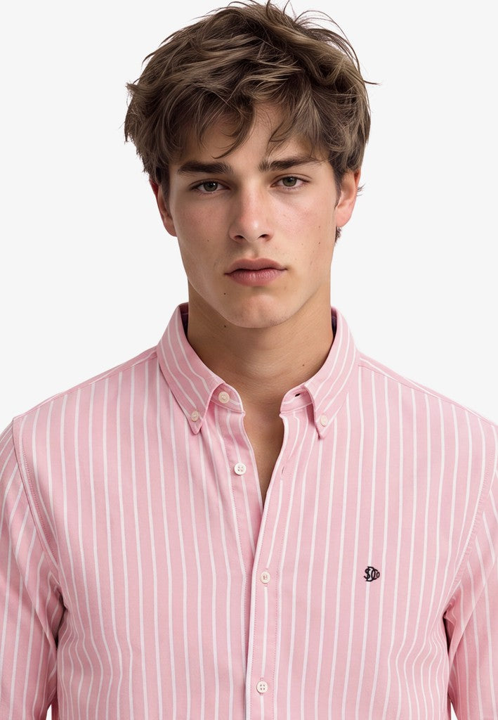 Camisa Oxford Preppy de Manga Larga [fc:image_id:6aaee2f353b1c84760620b3d] [fc:hash:51166768d68e899858f4e70d4d6cf1a2390abc2c]